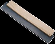 Stěrka dřevěná s gumou 400 mm- pryžová